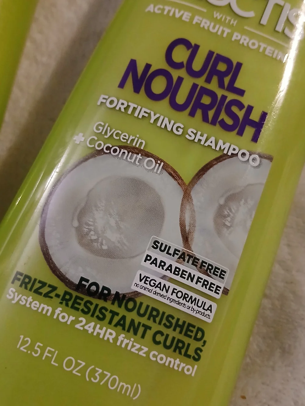 Garnier Fructis Curl Nourish Shampoo x 2 FULL SIZE 12.5 fl oz